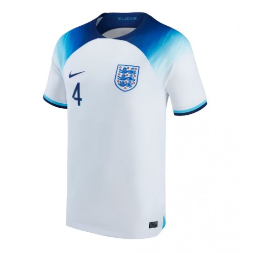 England Declan Rice #4 Hjemmedrakt VM 2022 Kortermet England Declan Rice #4 Hjemmedrakt VM 2022 Kortermet